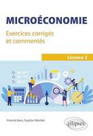 Microéconomie. Exercices corrigés et commentés. L2