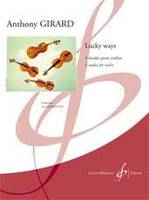 Lucky ways, 4 études pour violon