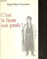 C'est la faute aux profs !, pour une histoire du professorat, xixe-xxe siècles