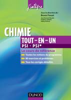 Chimie tout-en-un PSI-PSI*, tout-en-un, PSI-PSI*