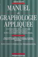 Manuel de graphologie appliquée