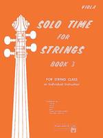 Solo Time for Strings, Book 3