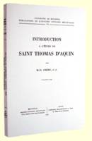 Introduction à l'étude de Saint Thomas d'Aquin