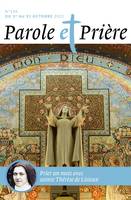 Parole et prière n°136 octobre 2021, Sainte Thérèse de Lisieux