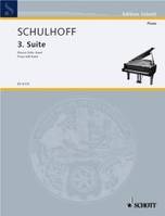 3. Suite, WV 80. piano (left hand).