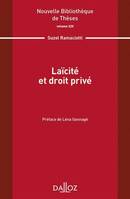 Laïcité et droit privé, 2022