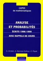 Analyse et probabilités, CAPES de mathématiques