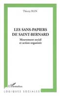 Les sans-papiers de Saint-Bernard, Mouvement social et action organisée