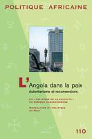 POLITIQUE AFRICAINE N-110 - L'ANGOLA DANS LA PAIX