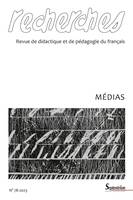 Médias, Recherches, n° 78/ 1er semestre 2023