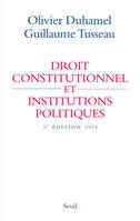 Droit constitutionnel et institutions politiques