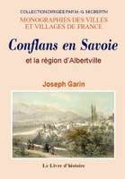 Conflans en Savoie - guide historique et archéologique, guide historique et archéologique