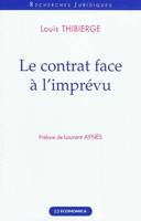 Le contrat face à l'imprévu