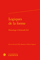 Logiques de la forme, Hommage à fernando gil