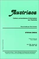 Austriaca, n° 34, Stefan Zweig