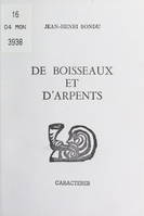 De boisseaux et d'arpents