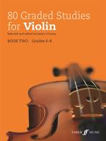 80 Graded Studies for Violin Book 2