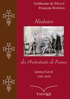 Histoire des Protestants de France, livres 5 et 6 (1787-1874)