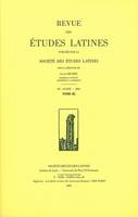 Etudes Latines T. 82 (2004)