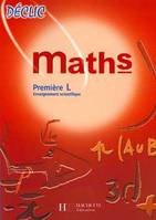 Maths, première L, enseignement scientifique