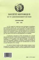 Bulletin de la société historique du VIe arrondissement de Paris, Centenaire 1898-1998 Mairie du VIe arrondissement - Mairie du VIe arrondissement