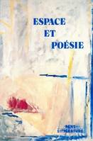 Espace et poésie, actes