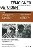 Temoigner,Entre Histoire et Mémoire N°109, La Bande Dessinee a l'Épreuve des Genoci