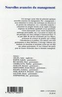 Nouvelles avancées du management, [actes du troisième Colloque MSTM, Bobigny, 17 juin 2004]