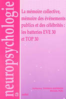 La mémoire collective, mémoire des événements publics et des célébrités, Les batteries EVE 30 et TP 30