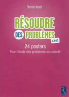 Posters Résoudre des problèmes CM1 - Mathématiques