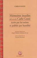 Memoires inutiles de la vie de carlo gozzi