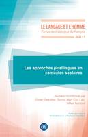 Les approches plurilingues en contextes scolaires, 2021 - 56.1