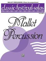 Classic Festival Solos Mallet Percussion Vol. 2 PA