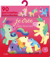 je cree de jolies licornes 90 gommettes