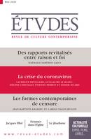 Revue Etudes - La crise du coronavirus, 4271 - mai 2020