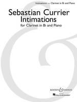 Intimations, clarinet in Bb and piano.