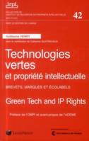 technologies vertes - enjeux de pi, Brevets, marques et écolabels