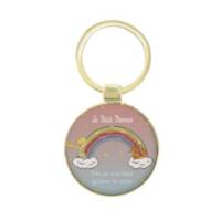 PORTE CLE PETIT PRINCE ARC EN CIEL