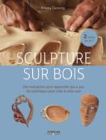 Sculpture sur bois, Des réalisations pour apprendre pas à pas, les techniques pour créer à votre tour