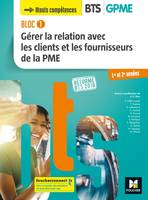 Bloc 1 gérer la relation avec les clients et les fournisseurs de la PME / BTS GPME 1re et 2e années