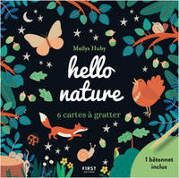 Hello nature - 6 cartes à gratter