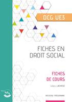 Fiches en droit social, UE 3 du DCG