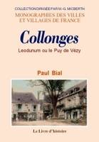 Monographie de Collonges - Leodunum ou le Puy de Vézy, Leodunum ou le Puy de Vézy