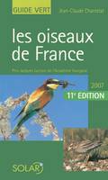 Guide vert - Les oiseaux de France 2007 - 11ème édition