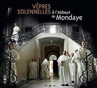 Vêpres solennelles à l'abbaye de Mondaye