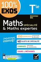Maths (spécialité) & Maths expertes (option) Tle générale, exercices résolus - Nouveau bac Terminale