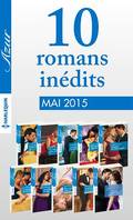 10 romans Azur inédits + 1 gratuit (n°3585 à 3594 - mai 2015), Harlequin collection Azur