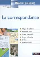 La correspondance / règles de la lettre, famille et amis, travail et emploi, argent et impôts, justi