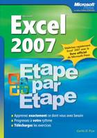 Excel 2007  - Etape par Etape - Livre+compléments en ligne, Microsoft