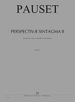 Perspectivae Sintagma II, Piano, 2 voix, 2 ensembles et informatique